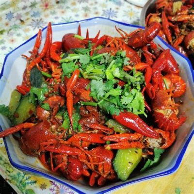  Spicy Stir-Fried Crayfish With Crisp Vegetables: Will This Zhuzhou Delight Ignite Your Taste Buds?